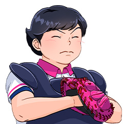 花鈴とバッテリーを組んで甲子園を目指す捕手(キャッチャー)清澄宙子