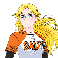 女子でもメジャーリーグでプレーすることを夢見るアメリカから来たピッチャーソフィア・フォスター