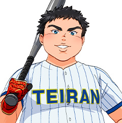 男性とよく間違われるほど大柄な女子高生帝蘭高校の女子野球部キャプテン室伏マツコ